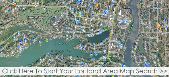 Portland short Sales and Foreclosures Potland MLS Map