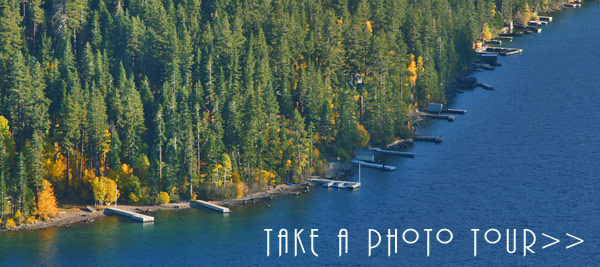 Fallen Leaf Lake CA Aerial Photro